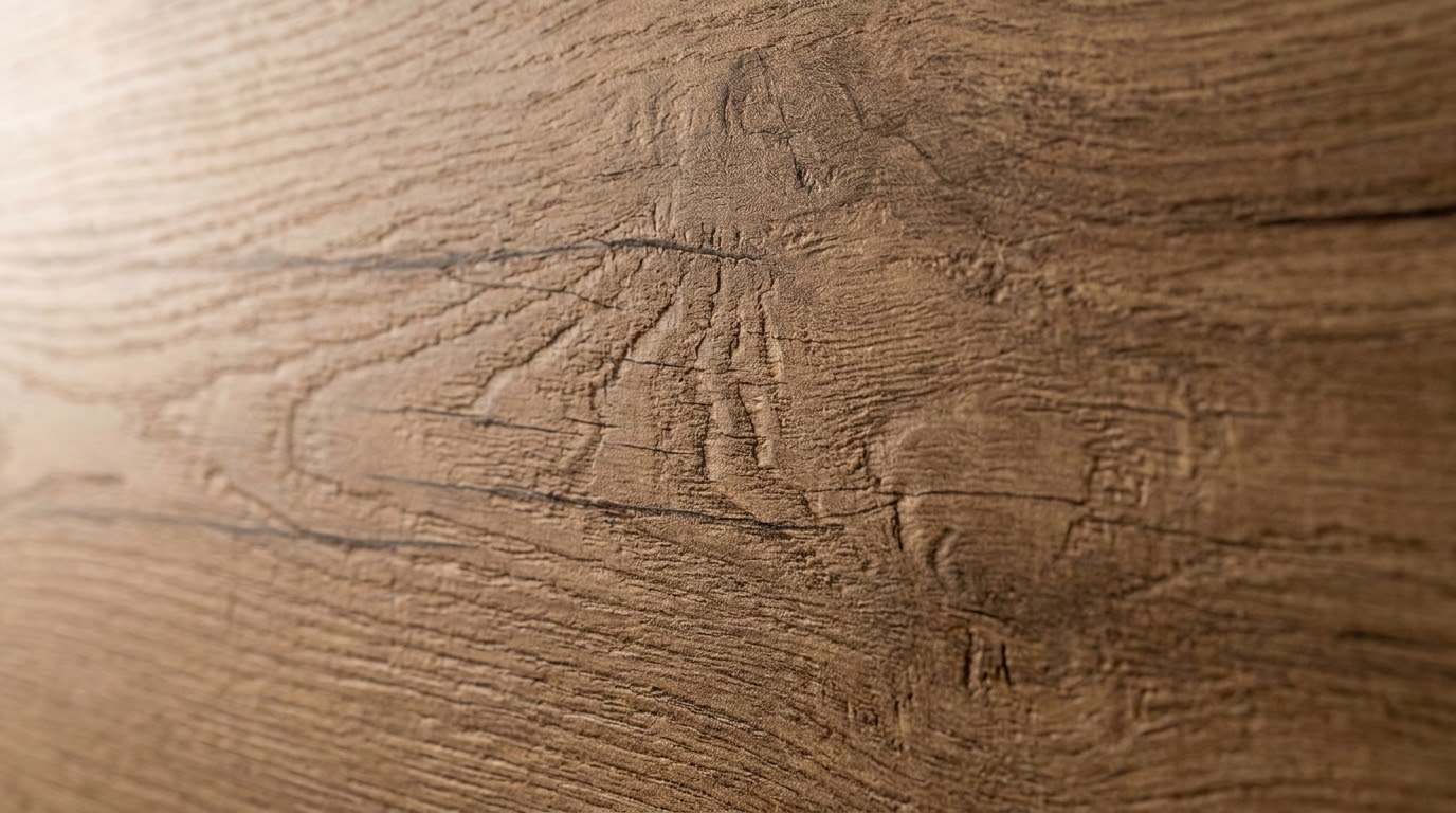Natural Halifax Oak melamine woodgrain surface